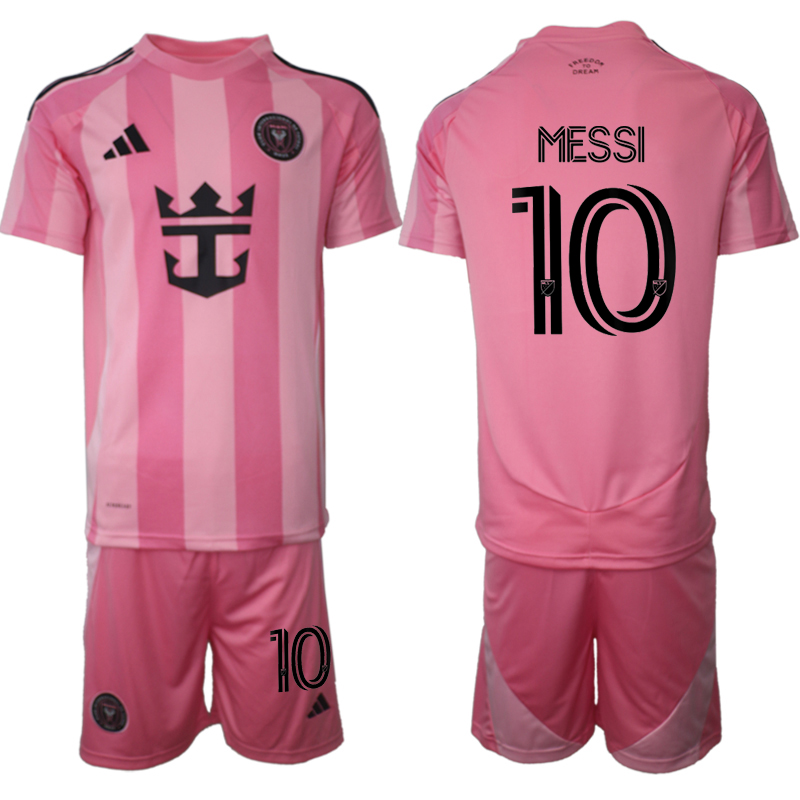 Men 2025-2026 Club Inter Milan CF home Pink #10 Soccer Jersey